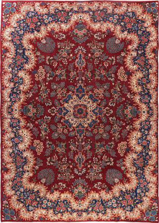 Hand Knotted Iran Yazd 8'3
