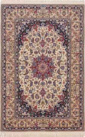 Hand Knotted Iran Isfahan 5'2