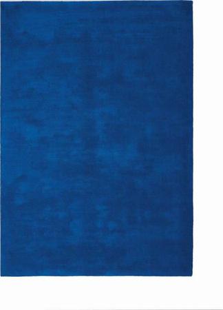 Hand Made Synthetic Blue Contemporary India Rug 5'3" x 7'5"