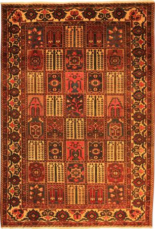 Hand Knotted Persian  Wool 6'11" x 10' Red