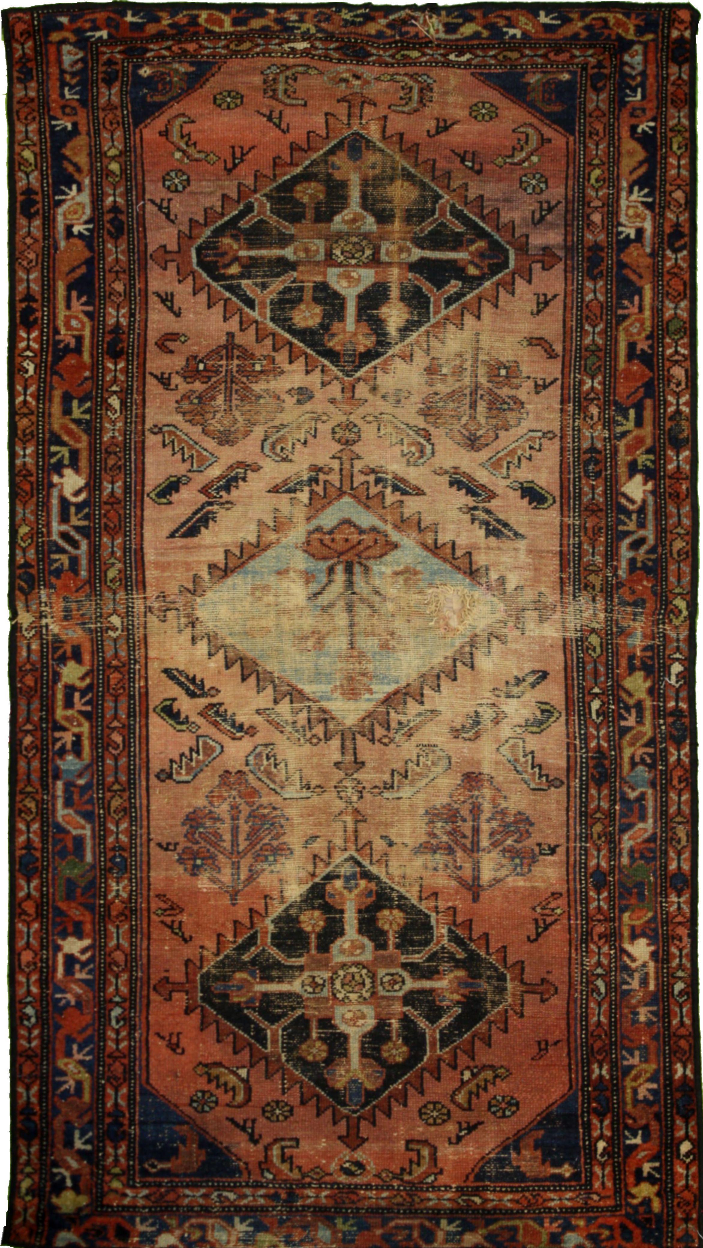 Hand Knotted Wool Beige Traditional China Rug 3'5" x 6'