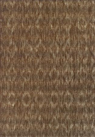 Machine Made Synthetic Brown Transitional Egypt Rug 8'2" x 10'