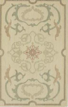 Machine Made Synthetic Beige Traditional USA Rug 7'6" x 10'6"