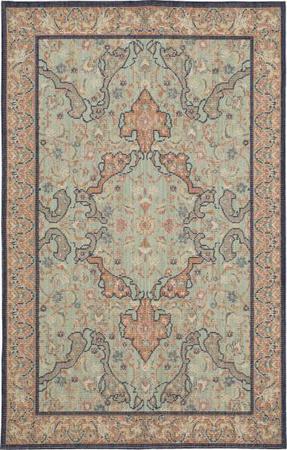 Machine Made Synthetic Brown Lt Traditional USA Rug 7'6" x 10'6"