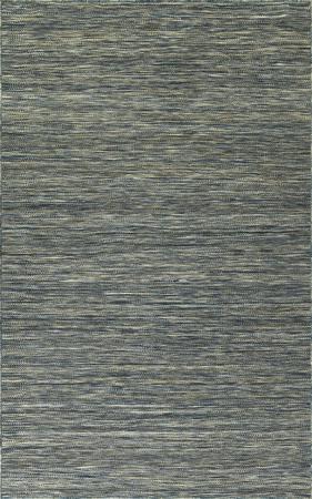 Hand Made Wool Navy Contemporary India Rug 8' x 10'