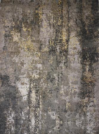 Hand Knotted India Wool Modern Grey Rug 9'11" x 12'2"