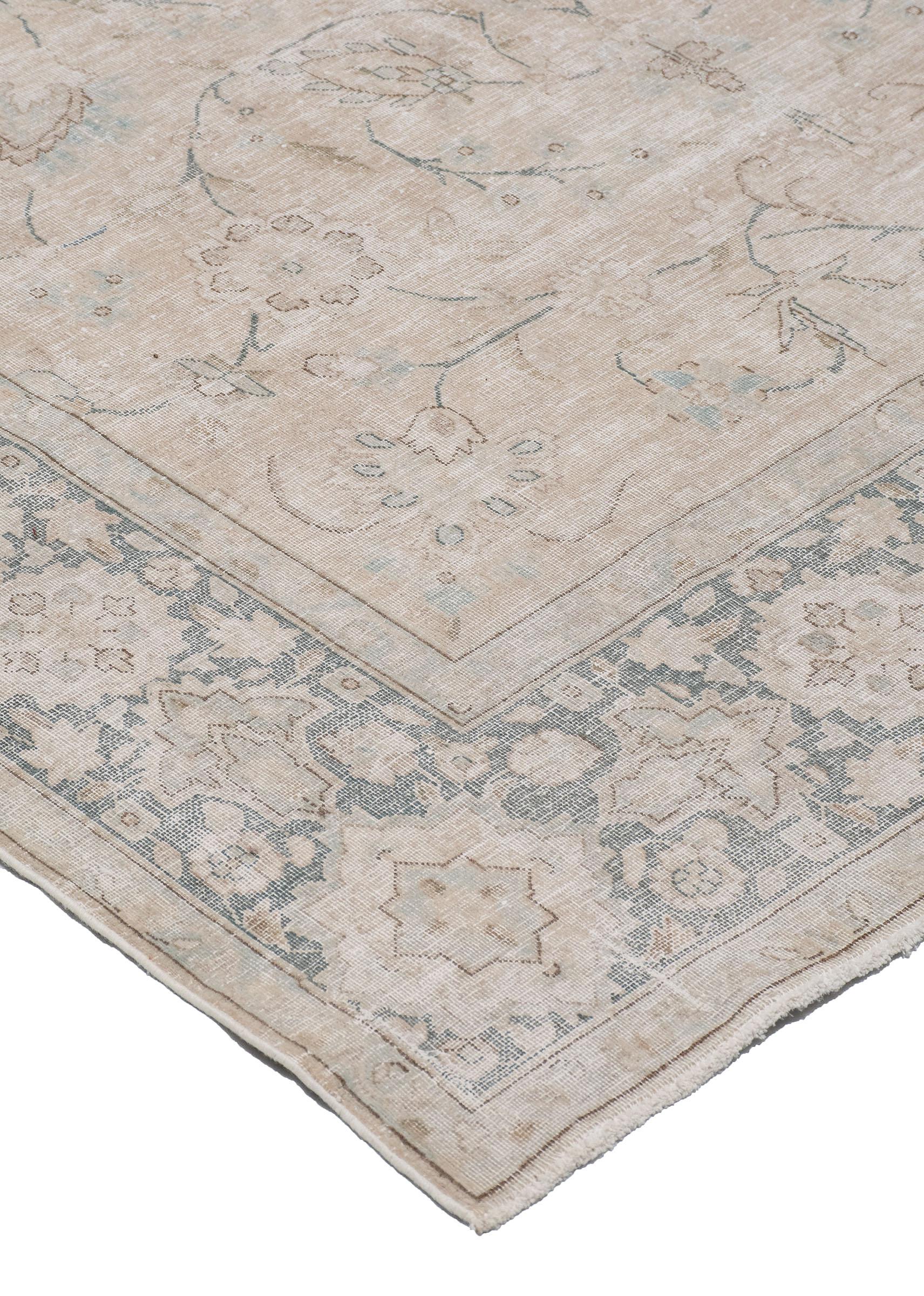 Vintage Bisque 6’10” x 10′