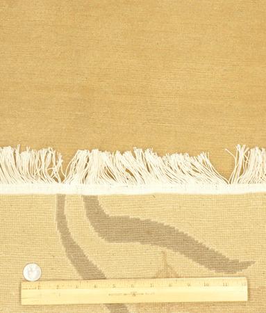 Hand Knotted India Contemporary Wool 100% 5'11" x 8'10" Beige