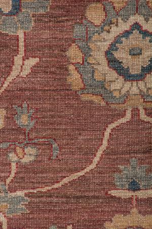 Hand Knotted Iran Sultanabad Wool 100% 9'11" x 12' Brown