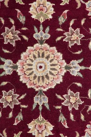 Hand Knotted China Tabriz Wool 100% 9' x 12' Burgundy
