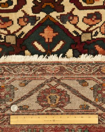Hand Knotted Iran Bakhtiari Wool 100% 7'2" x 10' Red