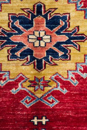 Hand Knotted Pakistan Kazak Wool 100% 9'8" x 12'10" Red