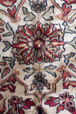 Hand Knotted India Antique Sarouk Wool 100% 12' x 14'10" Red