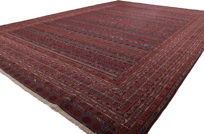 Soumak Iran Shahsevan Wool 100% 13'2" x 19' Multi
