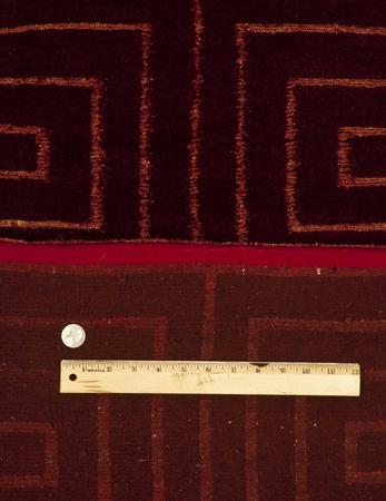 Hand Knotted India Contemporary Wool 100% 3' x 5' Red