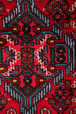 Hand Knotted Iran Assadabad Wool 3'6" x 4'9" Ivory