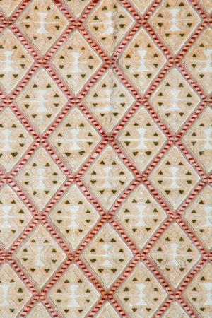 Flatweave/Raised Pile Pakistan Soumak-Pile Wool 100% 4'11" x 5'10" Gold