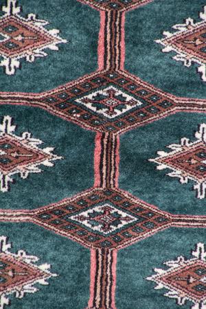 Hand Knotted India Bokhara Wool 100% 4' x 6'7" Teal