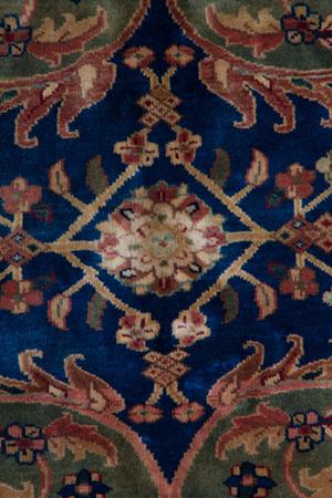 Hand Knotted India Agra Wool 100% 10' x 13'11" Blue