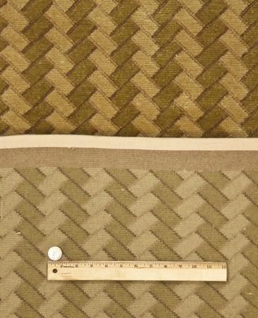 Hand Knotted Nepal Contemporary Wool 100% 3'11" x 5'8" Tan