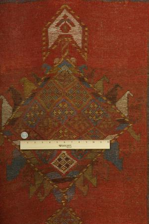 Hand Knotted Iran Malayer Wool 100% 2'9" x 9'8" Red
