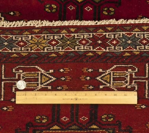 Hand Knotted Iran Balouch Wool 100% 2'9" x 9'8" Red