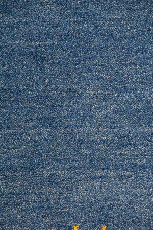 Hand Knotted India Gabbeh Wool 100% 5'8" x 7'10" Blue