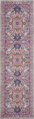 Nourison Passion PSN20 Pink-Purple Runner 1'10