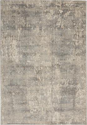 Nourison Quarry QUA03 Gray-Silver Rectangle 3'9